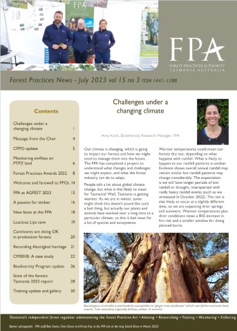 The July 2023 edition of FPN cover